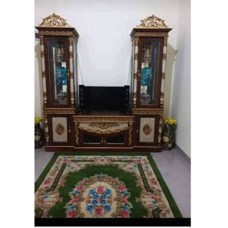 RAY buvet tv ukir furniture asli jepara
