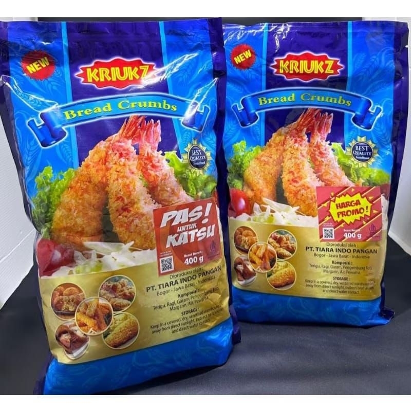 

Tepung Roti Kriux kemasan Repack 1kg