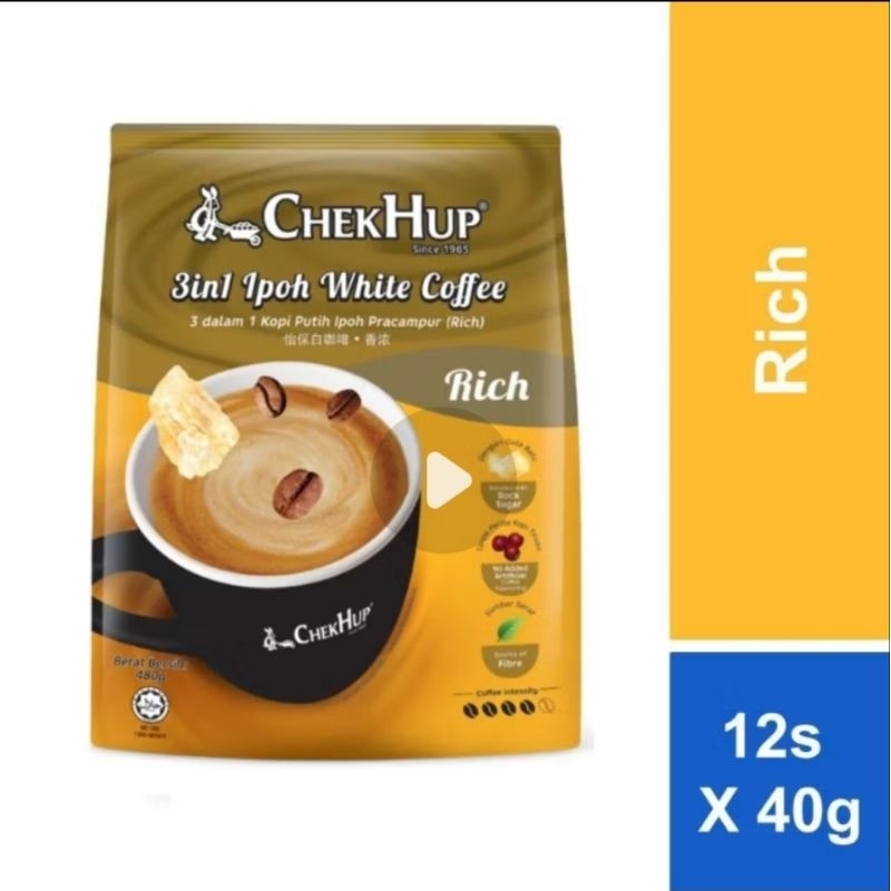 

ChekHup Coffee Chek Hup White Coffee Rich 3in1