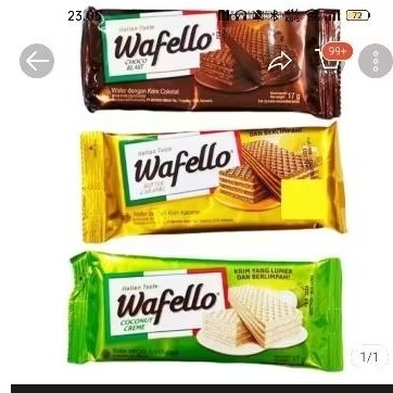 

wafelo isi 10 pcs ready rasa coklat