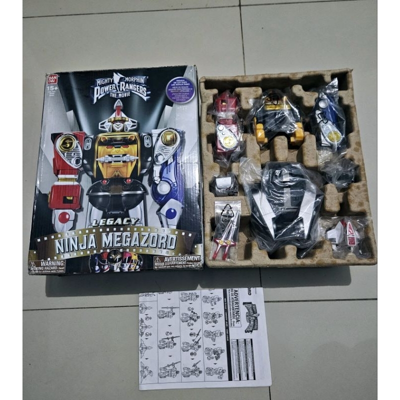 Legacy Power Rangers Ninja Megazord Bandai