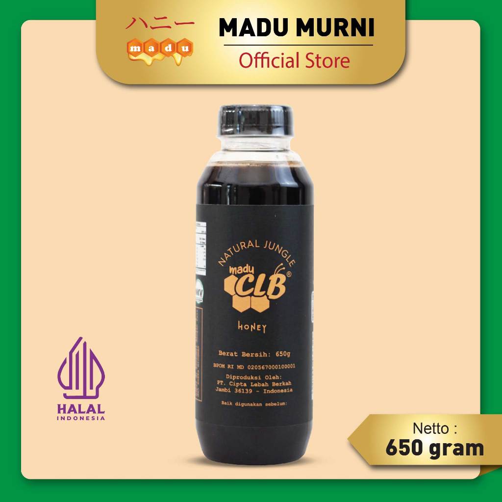 

Madu Asli Murni Madu Hitam AKASIA Premium Original 650gr 100% Alami / CLB Pure Natural Honey