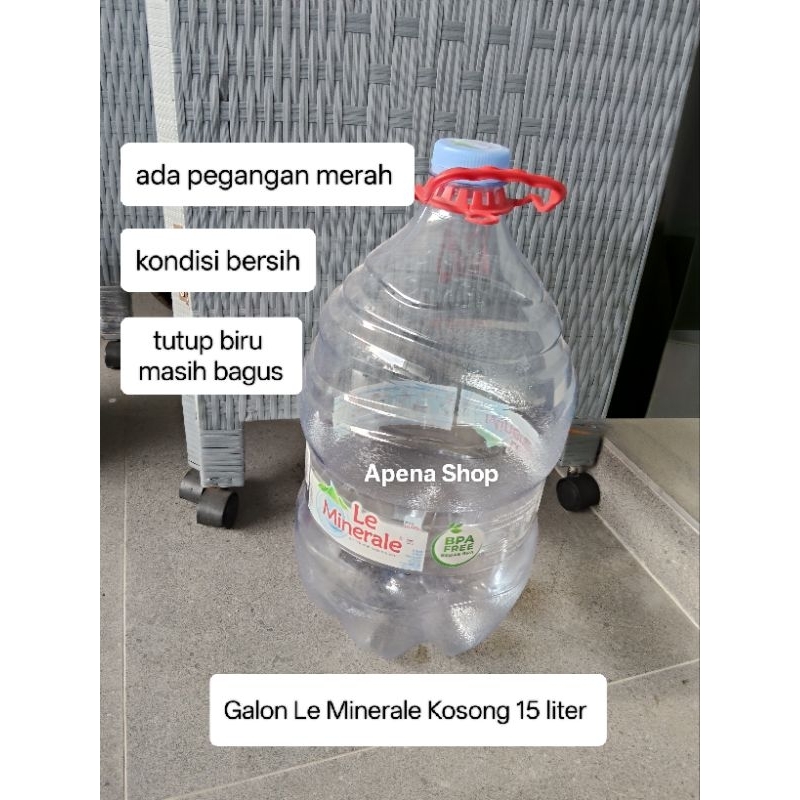 

Galon Le Minerale Kosong 15 liter
