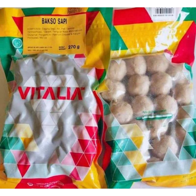 

BAKSO SAPI VITALIA 270GRAM MURAH