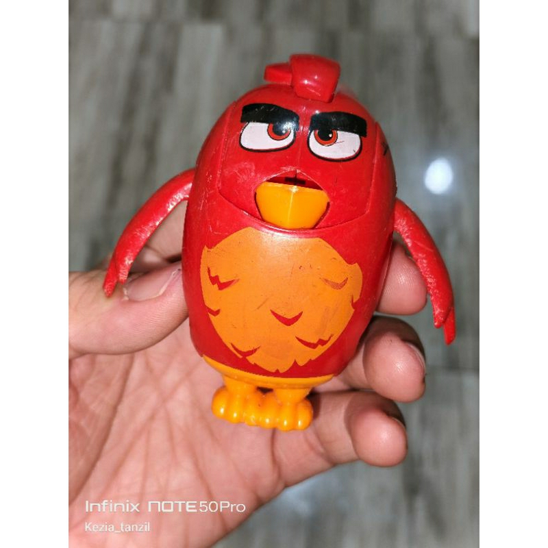 JUALAN ACTION FIGURE FIGUR ANGRYBIRD TELUR MERAH EGG TELOR ANGRY BIRD ANGRI MOVIE CHARACTER KARAKTER