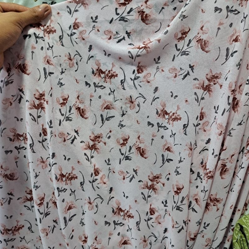 kain bahan ceruti | kain ceruti motif bunga | kain ceruti babydol premium | kain ceruty nd motif bun