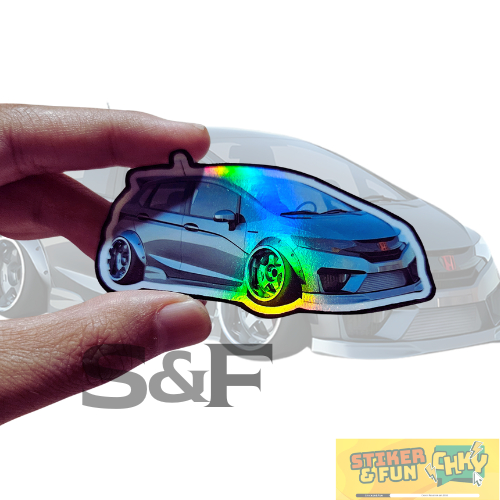

Stiker Sticker Hollogram Laminasi HONDA JAZZ GK5 Vol 20