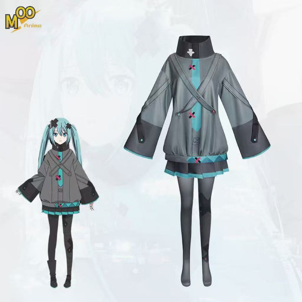 Hatsune Miku cosplay Project Sekai Colorful Stage! feat. Hatsune Miku OVA cosplay costume and wig