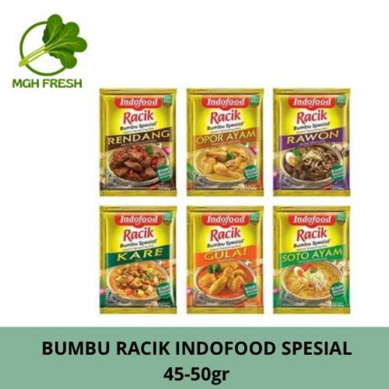 

Racik Bumbu Spesial Rendang / Soto Ayam / Opor Ayam / Gulai / Rawon