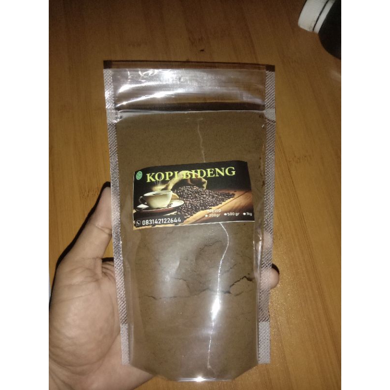 

Kopi Bideng Kopi Hitam Nikmat Mantap Robusta