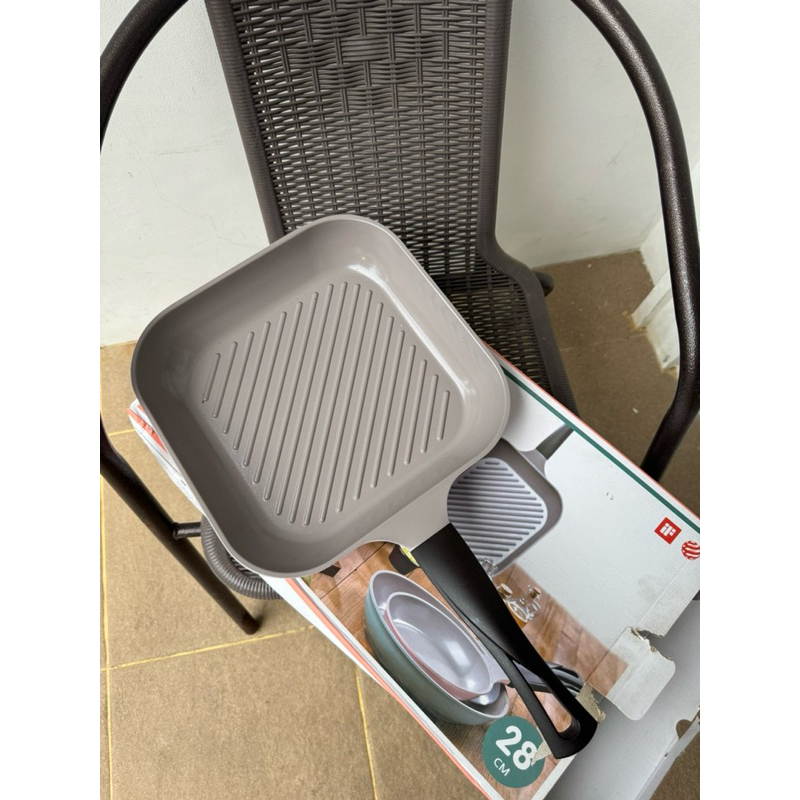 Carote debellin Fry pan MERK chef topf grill pan panci kuali penggorengan alat masak teflon BELI DI 