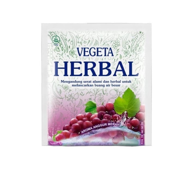 

MINUMAN SERAT VEGETA HERBAL 4,6GR (ISI 12 BUNGKUS)