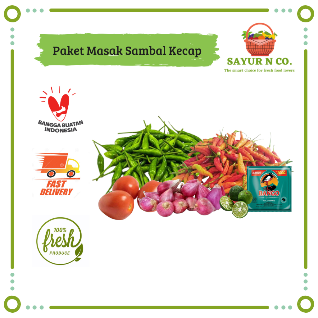 

Paket Masak Sambal Kecap | Sayur N Co Bekasi