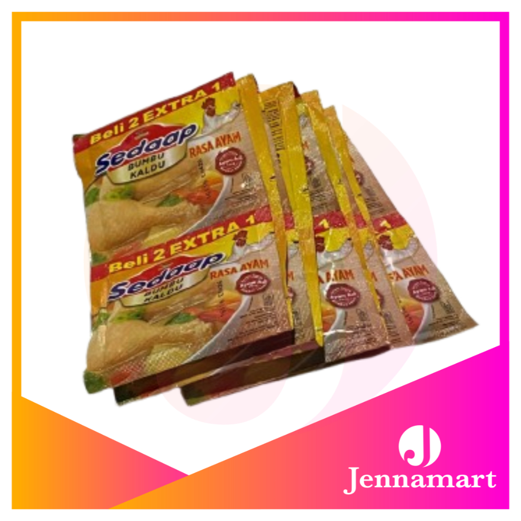

Bumbu Kaldu Sedaap Rasa Ayam 9g 18pcs