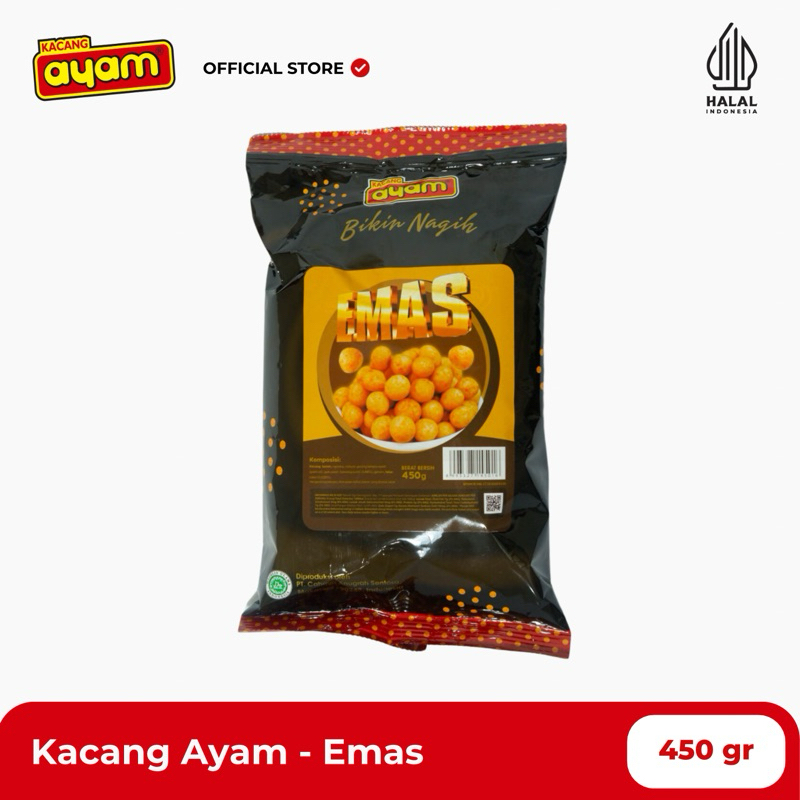 

Kacang Ayam - Kacang Emas 450gr