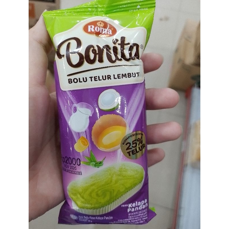 

Bolu bonita roma 30gr