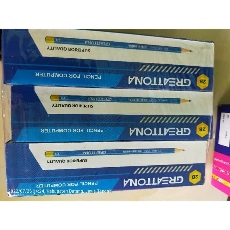 

Pensil 2B Greattona Harga 1 pak isi 12pcs