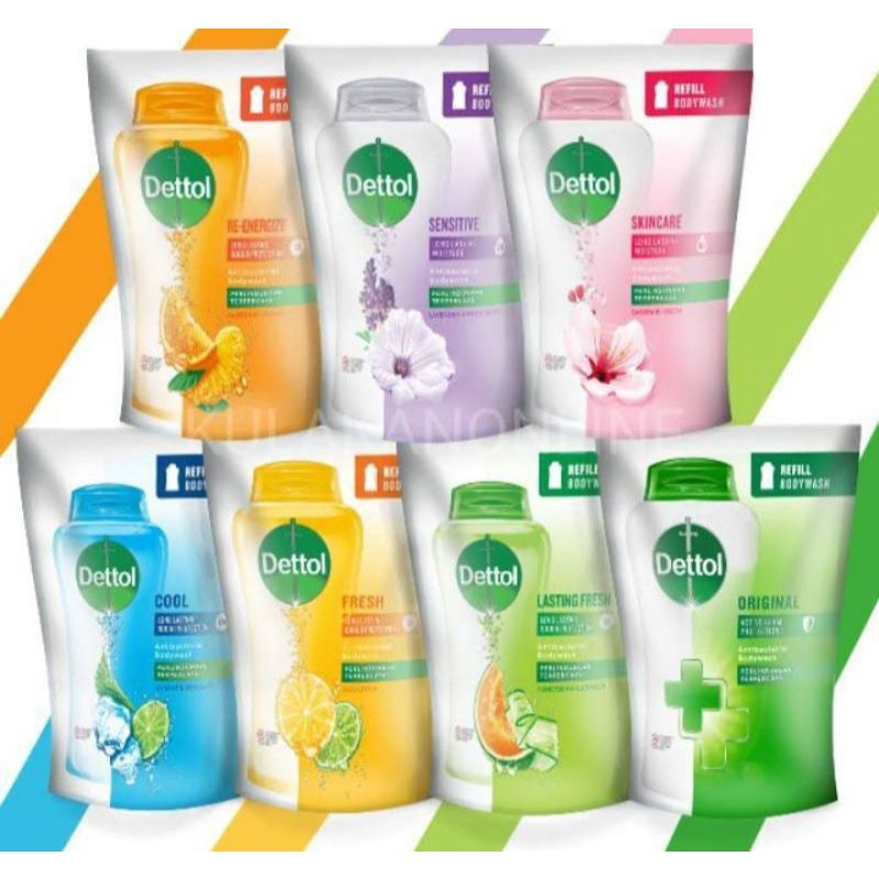 Dettol Bodywash Refill 370g All Varian