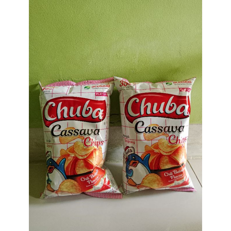 

chuba cassava chili balado bbq 140g
