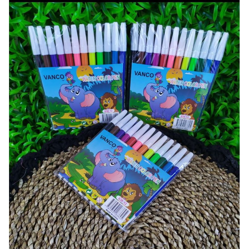 

spidol warna isi12pcs /spidol mewarnai anak/ perlengkapan menggambar mewarnai