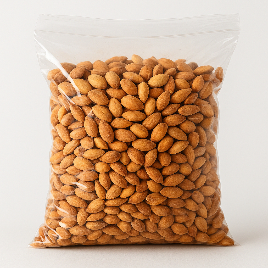 

Sogut Fresh Almond Roasted / Kacang Almond Panggang 1 kg Cemilan Sehat Oleh Oleh Haji dan Umroh