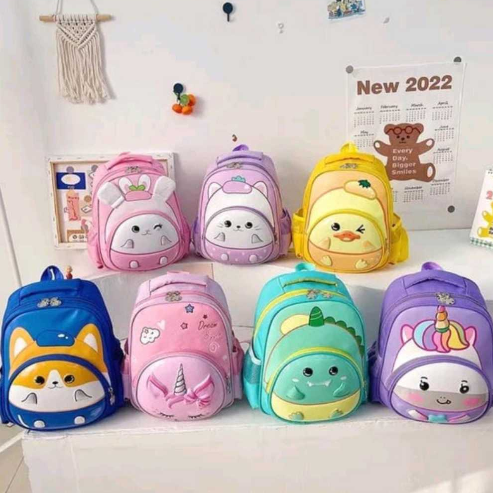 TAS RANSEL CEWEK LUCU BACKPACK FASHION MODERN TERBARU TREND MODIS ELEGAN MURAH KARAKTER TAS