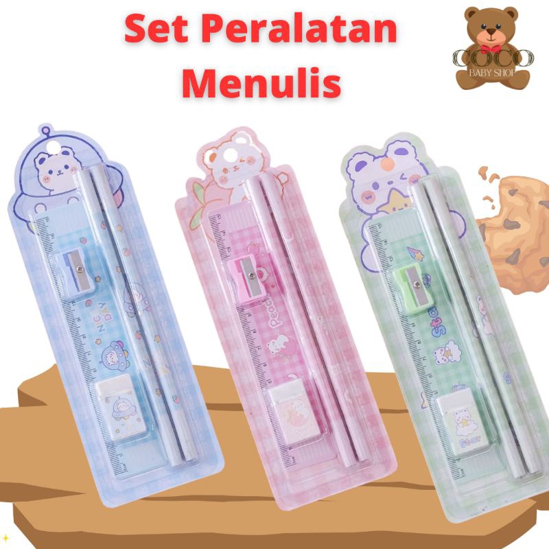 

Set perlengkapan menulis 5 in 1
