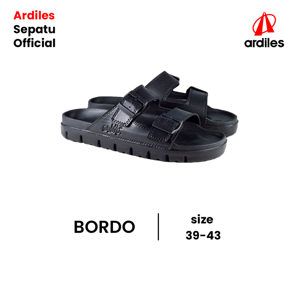 Sandal Neox Ardiles Santai BORDO Sandal Traveling Slide Strap Pria Wanita Original 39 - 43