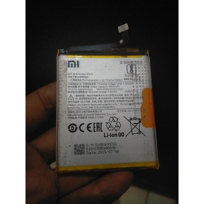 battery xiaomi 7a