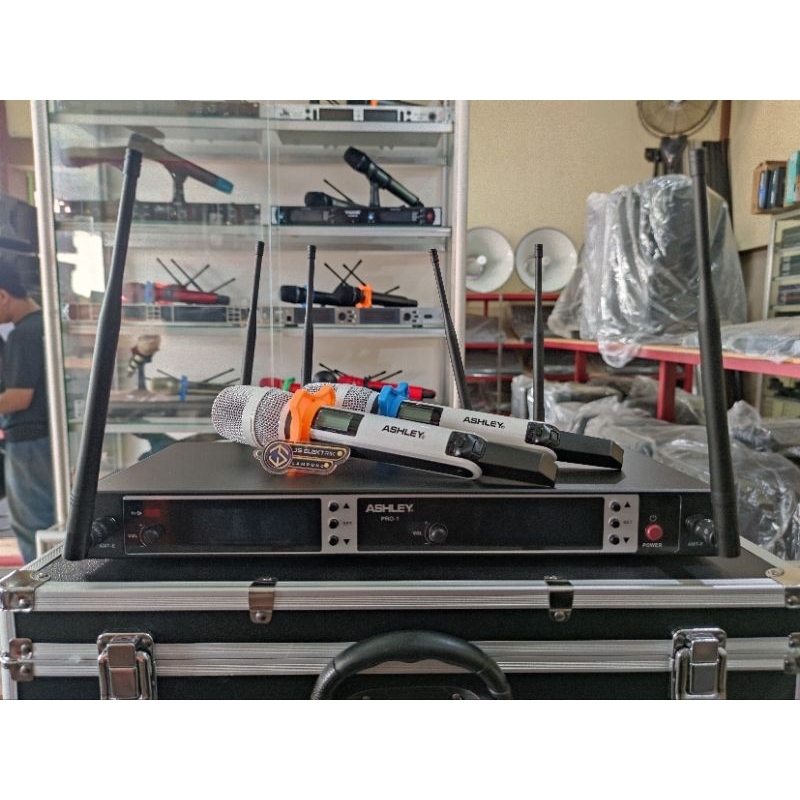 Mic wireless Ashley PRO - 1 / mic wireless original Ashley pro1