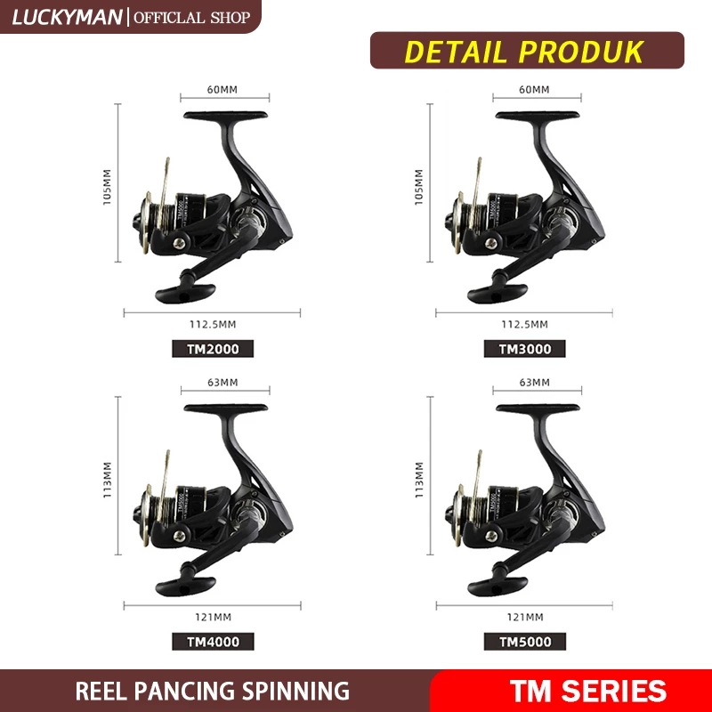 HOT PRODUCT SHIMANO Asli Besi Fishing Reel Drag 30kg Spinning Rod Reel, Mesin REEL Pancing Reel