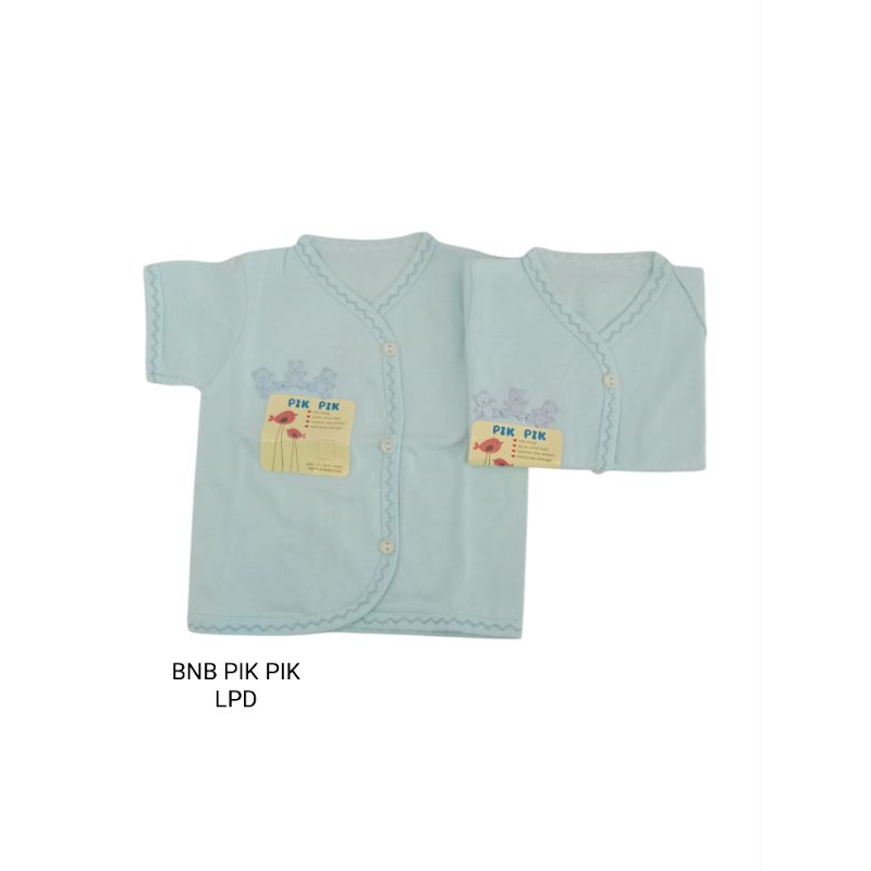 Baju Bayi Baru Lahir Lengan pendek Atasan Piyama Bayi Newborn Baju Tidur Bayi Baju bayi newborn fluf