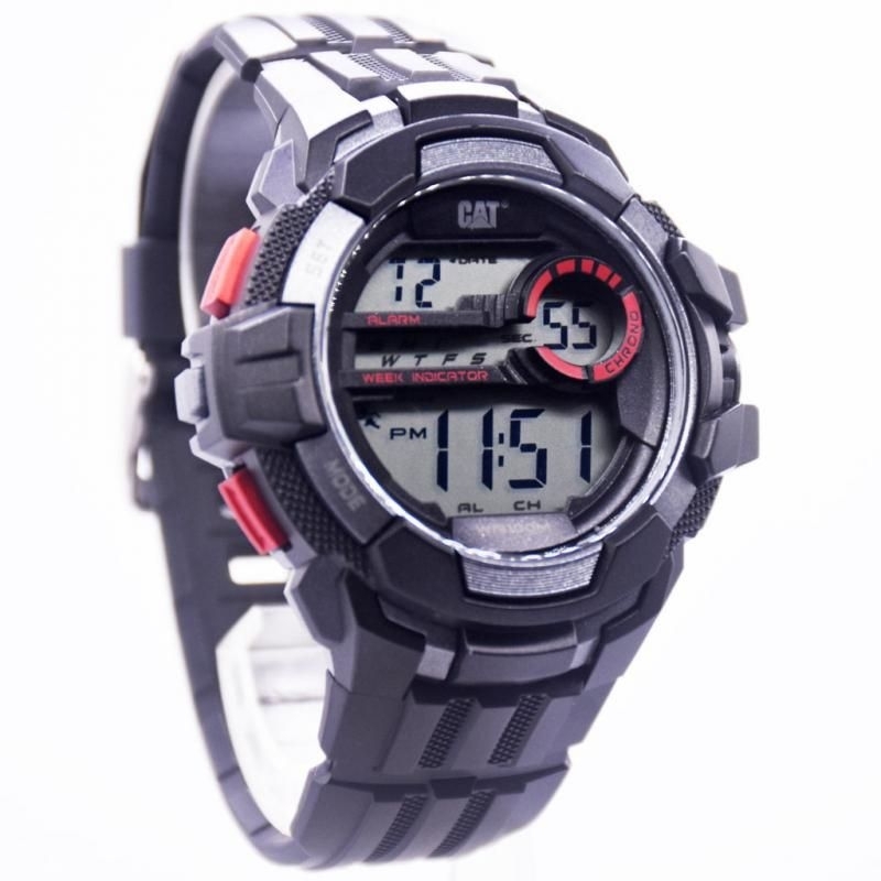 Jam Tangan Pria Caterpillar CAT 1C.167.21.248 Original Garansi 2 tahun - Digital sporty Anti Air