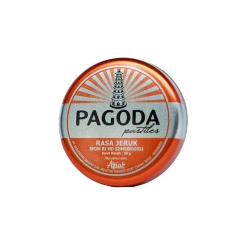 

Permen Mint Pagoda rasa Jeruk
