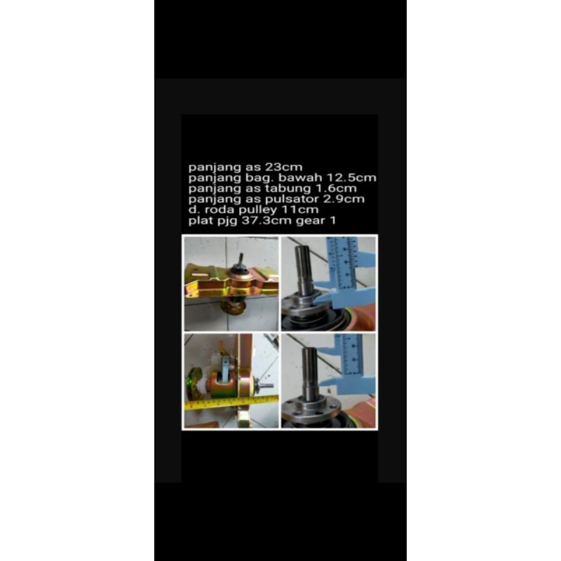 gearbox gear box girbox girbok mesin cuci sharp Es f800h