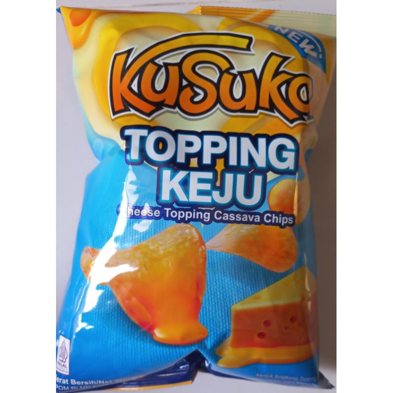 

Kusuka Keripik Singkong Topping Keju 60 gr