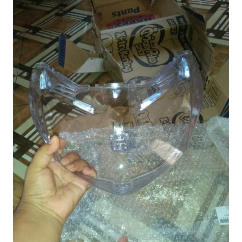 mika kaca reflektor xeon karbu