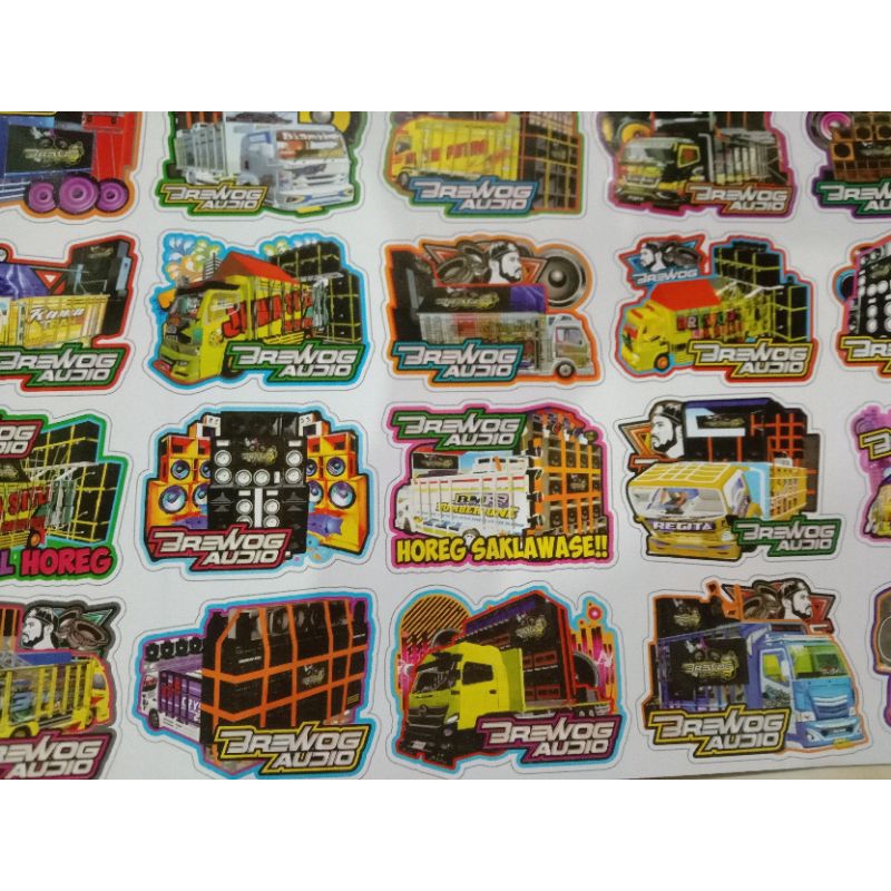 

stiker brewog/stiker horeg