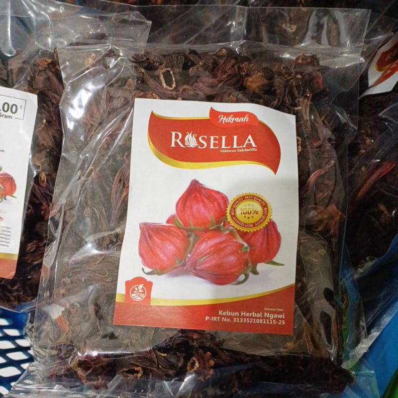 

Hikmah Bunga Rosella Merah 100gr Rosella Kering