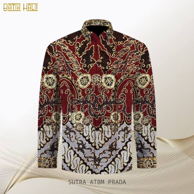 Kain Batik Tulis Sutra ATBM Prada Emas Premium - RBST04