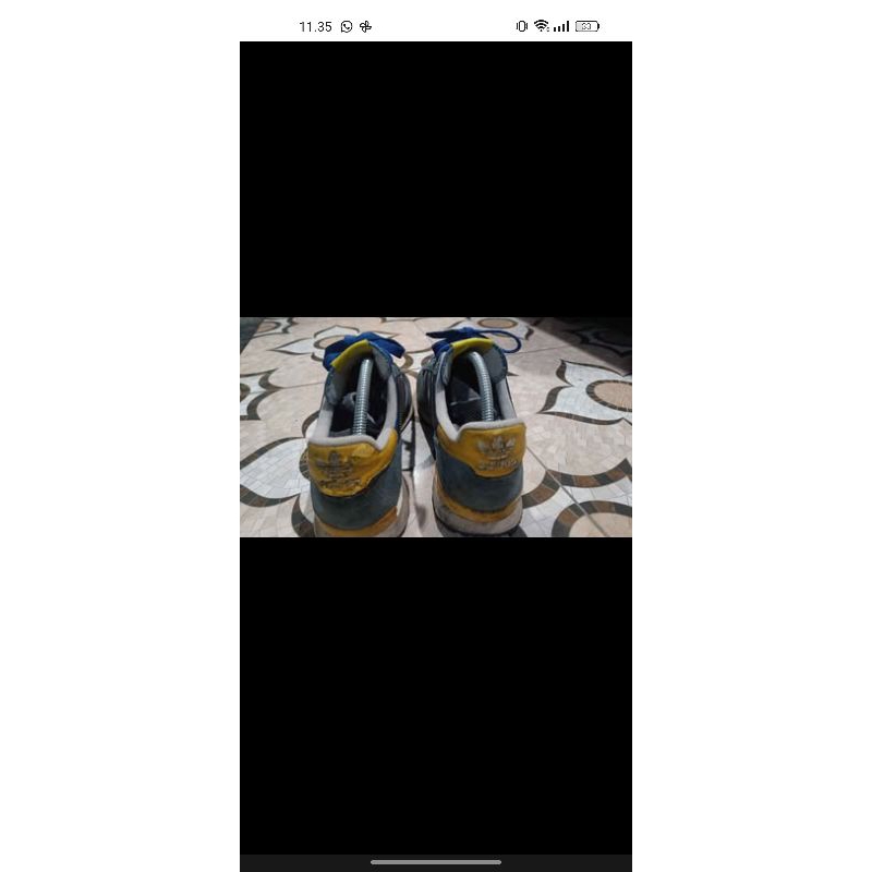 sepatu Adidas zx550 original size 42 bekas second