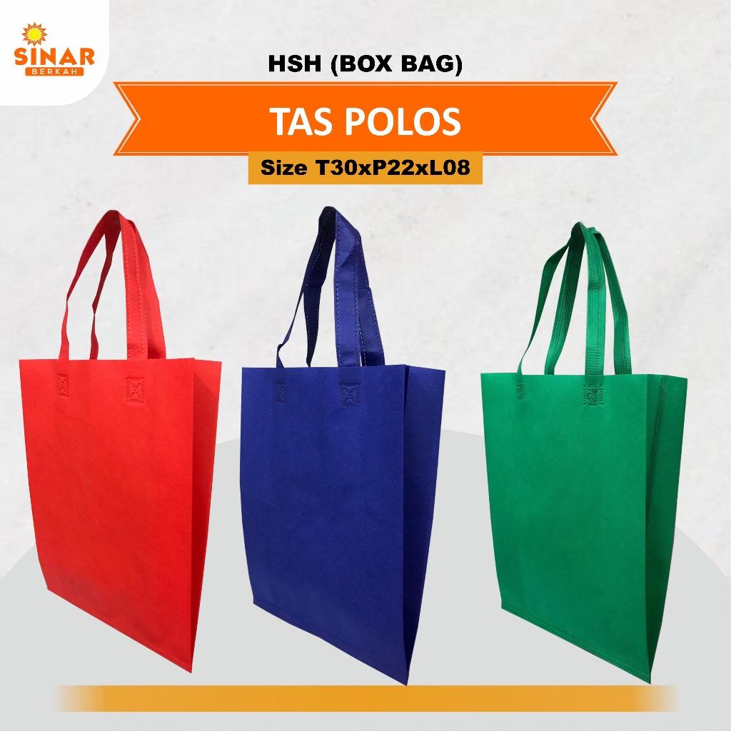 

[BISA DISABLON] ALTHEA Tas Wisuda Tas Spunbond Polos Tas Seminar Tas Kain Spunbond Tas Souvenir Tas Dokumen Uk 30X22X08