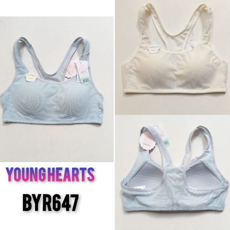 BYR647 miniset anak remaja young hearts step 1 katun M L KODE P2X7
