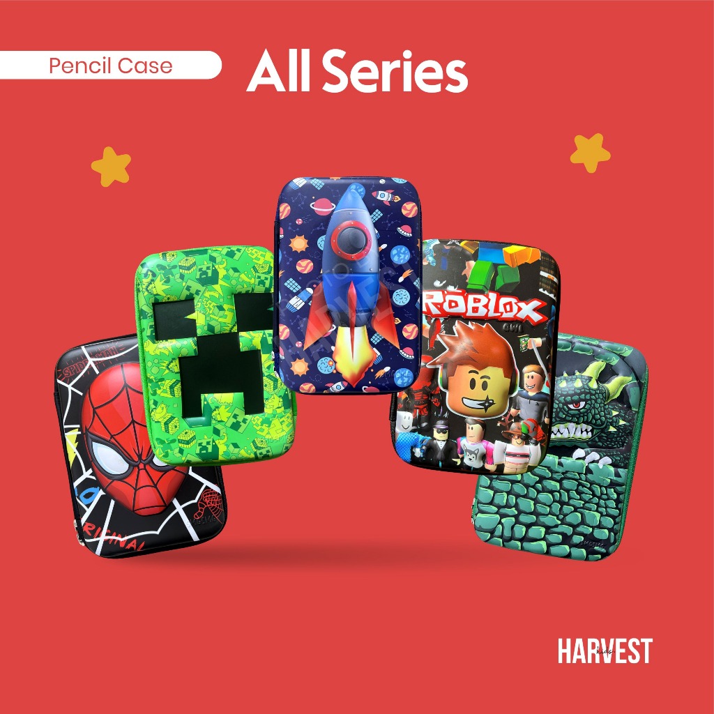 

Tempat Pensil Anak emboss 6 dimensi Anti Air / PENCIL CASE (PART 1)