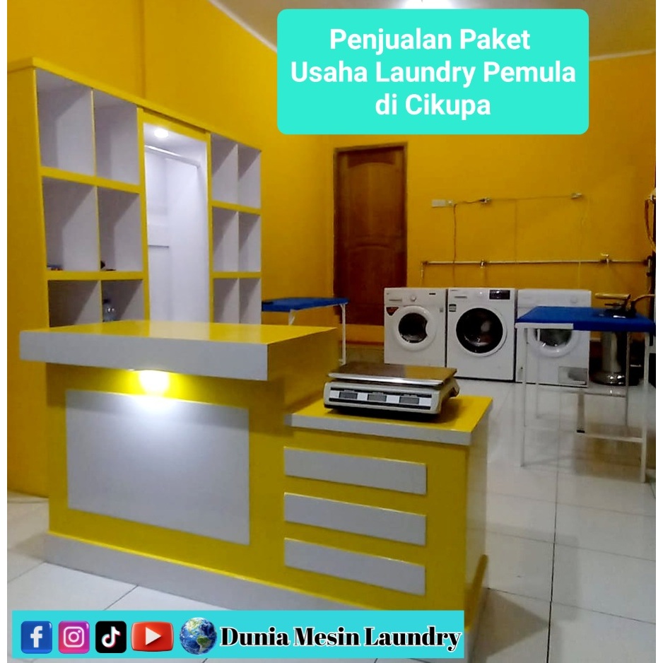 Penjualan Paket Usaha Laundry Bagi Pemula