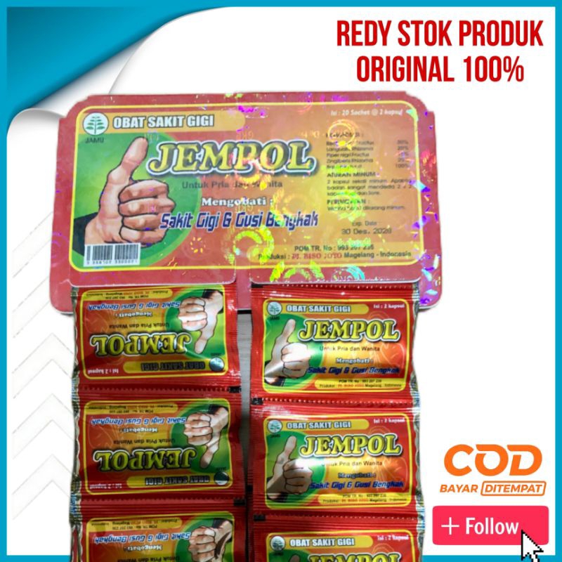 Sakit Gigi Cap Jempol Original