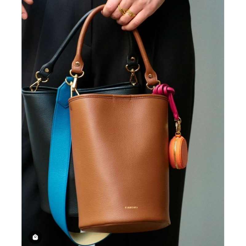 (READY Caramel) Fibreno My Bucket Bag