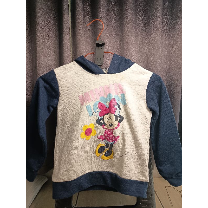 Hoodie anak minie mouse disney x nevada 1-2 tahun pl
