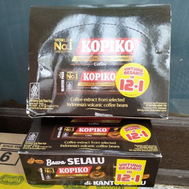 

permen KOPIKO blister pack per box