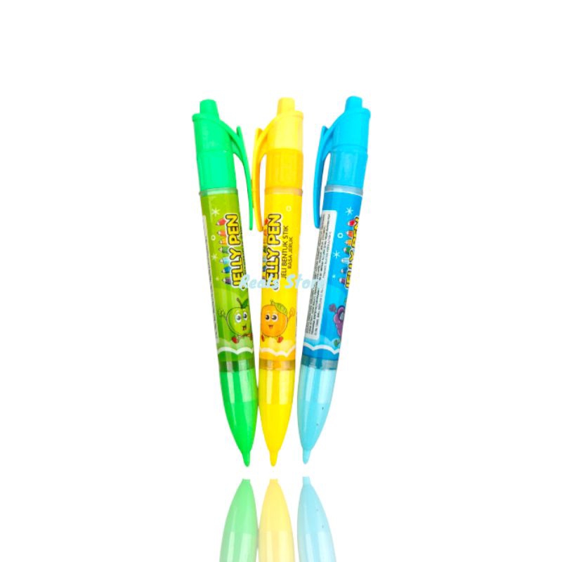 

Jelly Pen bentuk stik aneka rasa